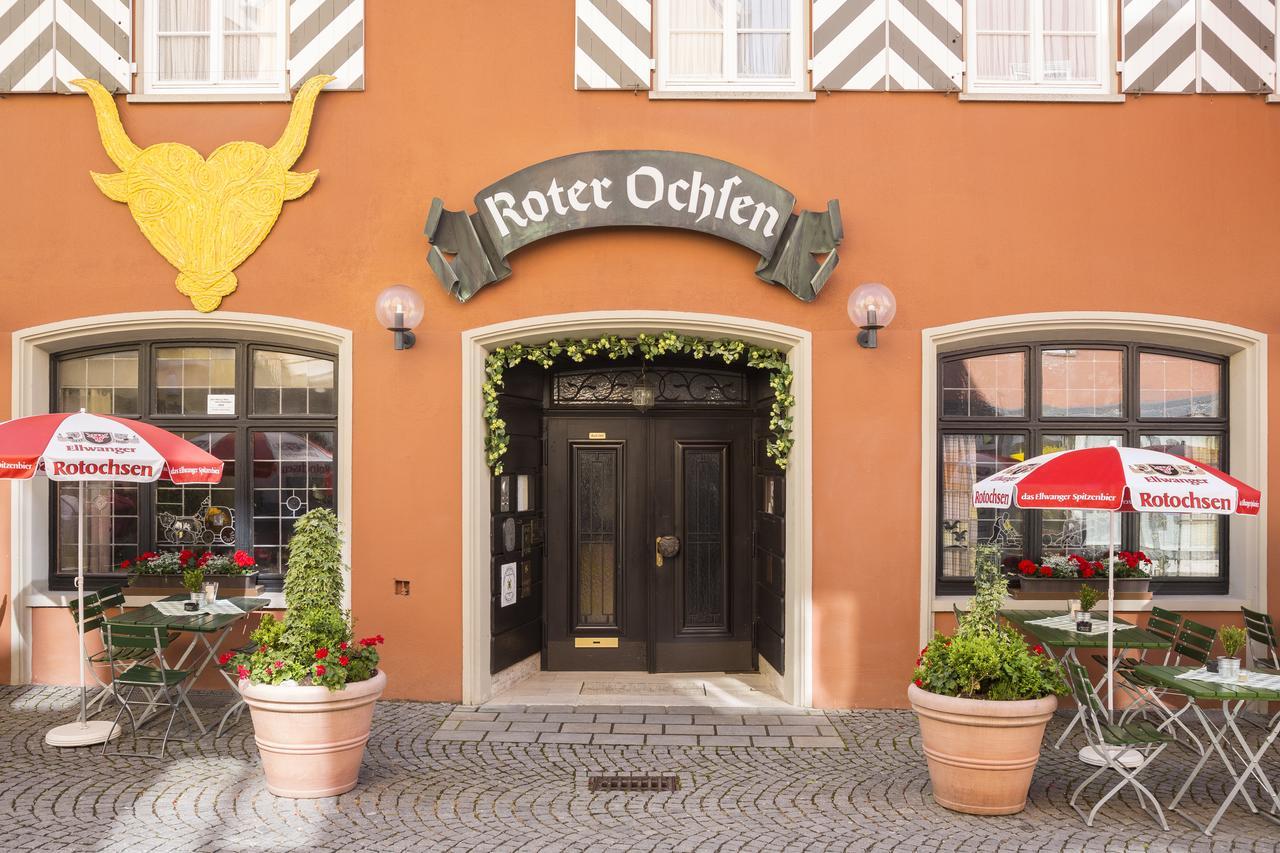 Brauereigasthof-Hotel Roter Ochsen Ellwangen Dış mekan fotoğraf